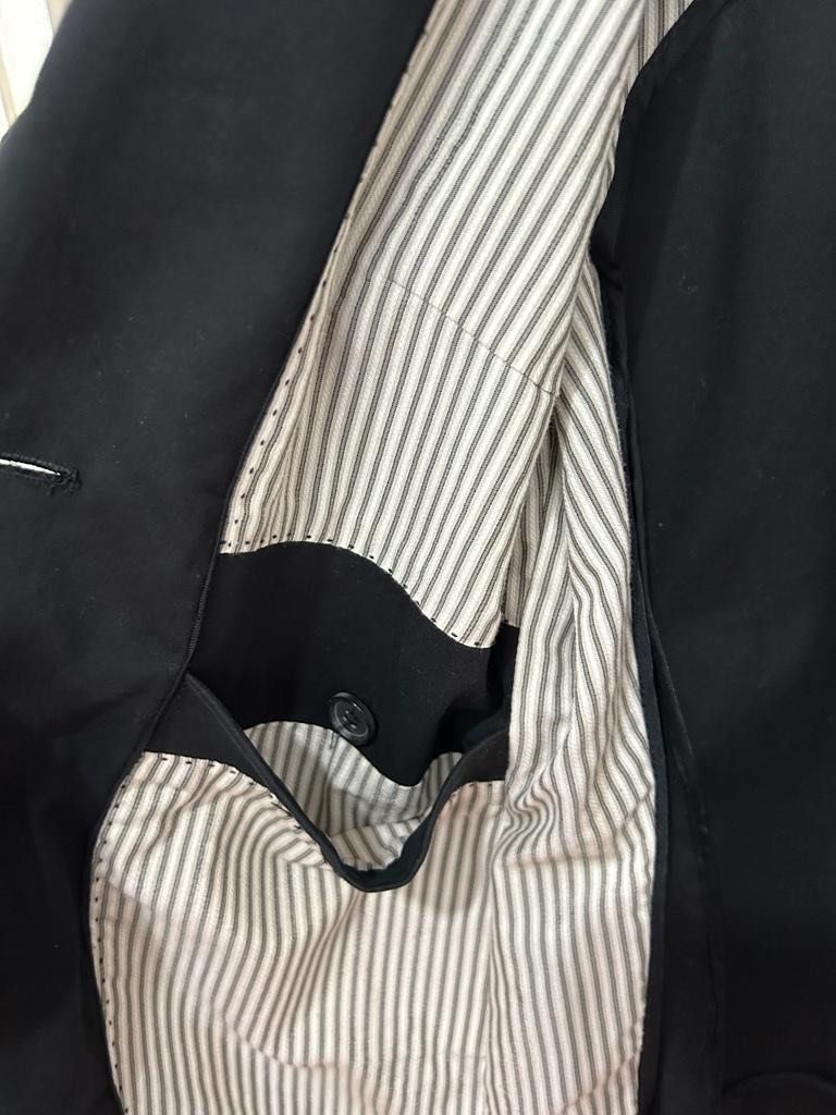 Massimo dutti black new arrivals blazer dress