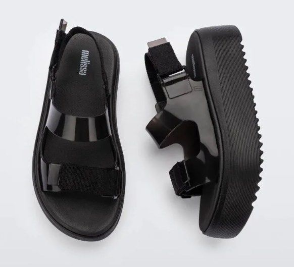 Melissa platform sandals (Category: Flats & Sandals) located in Paranaque City. Submitted by berlenebatin3431 (Listing ID 1240384678, Image 1). Description: Onhand melissa sandals ready to deliver ot meetup sm city sucat. Sizes from 6 to 9 . Feel free to inquire.