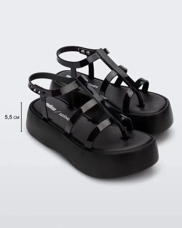 Melissa Platform sandals (Category: Flats & Sandals) located in Paranaque City. Submitted by berlenebatin3431 (Listing ID 1240385479, Image 2). Description: On hand and brand new melissa sandals sizes from 6 to 9!!! Ready to deliver or meetup pm me for inquiries .