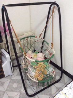 swing with duyan set and metal stand