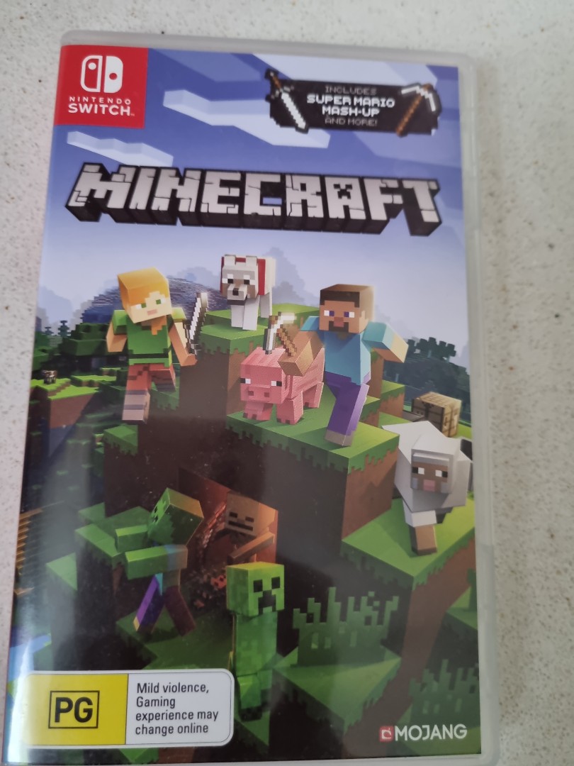 Minecraft, Video Gaming, Video Game Consoles, Nintendo on Carousell