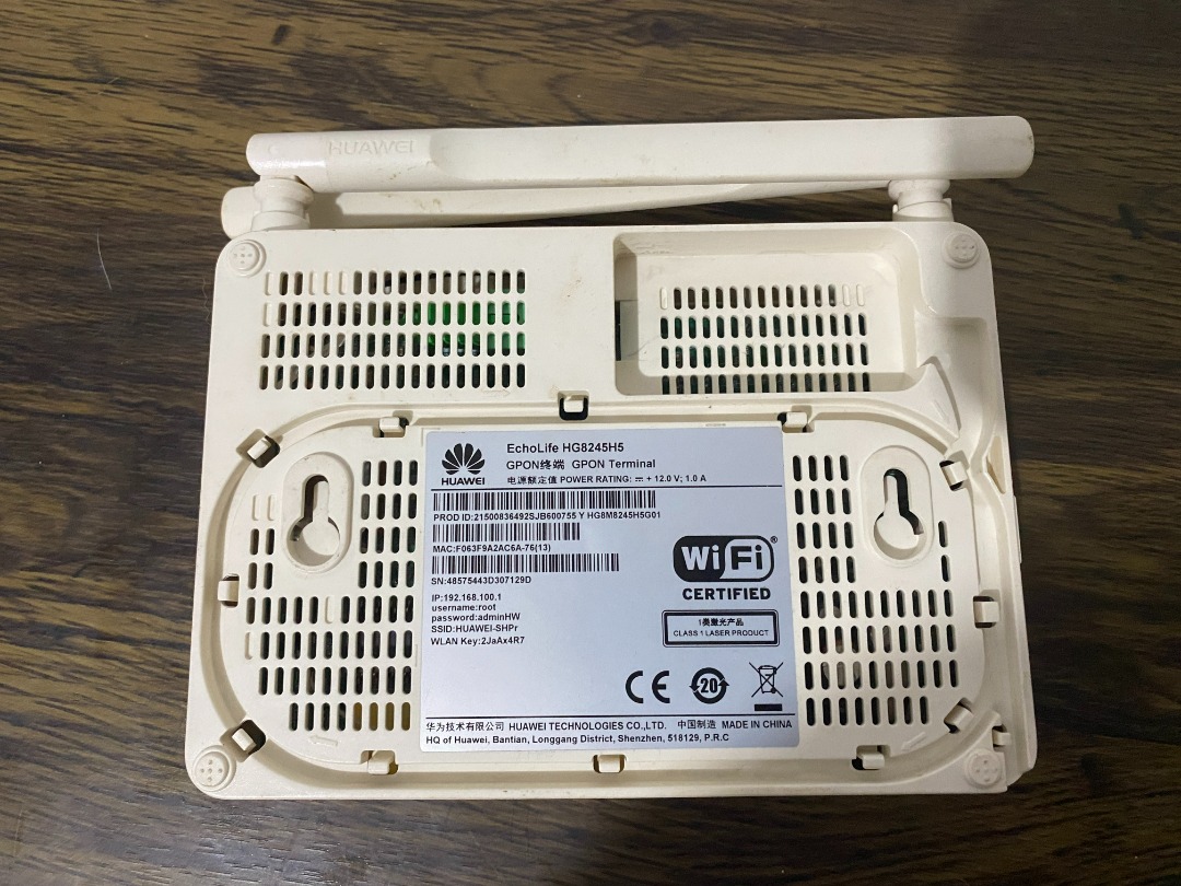 Modem ont Router Huawei HG8245H5, Elektronik, Bagian Komputer