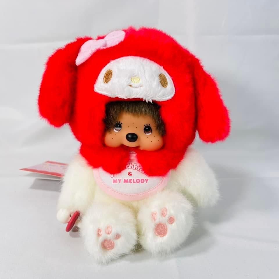 Monchichi x melody, Hobbies & Toys, Toys & Games on Carousell