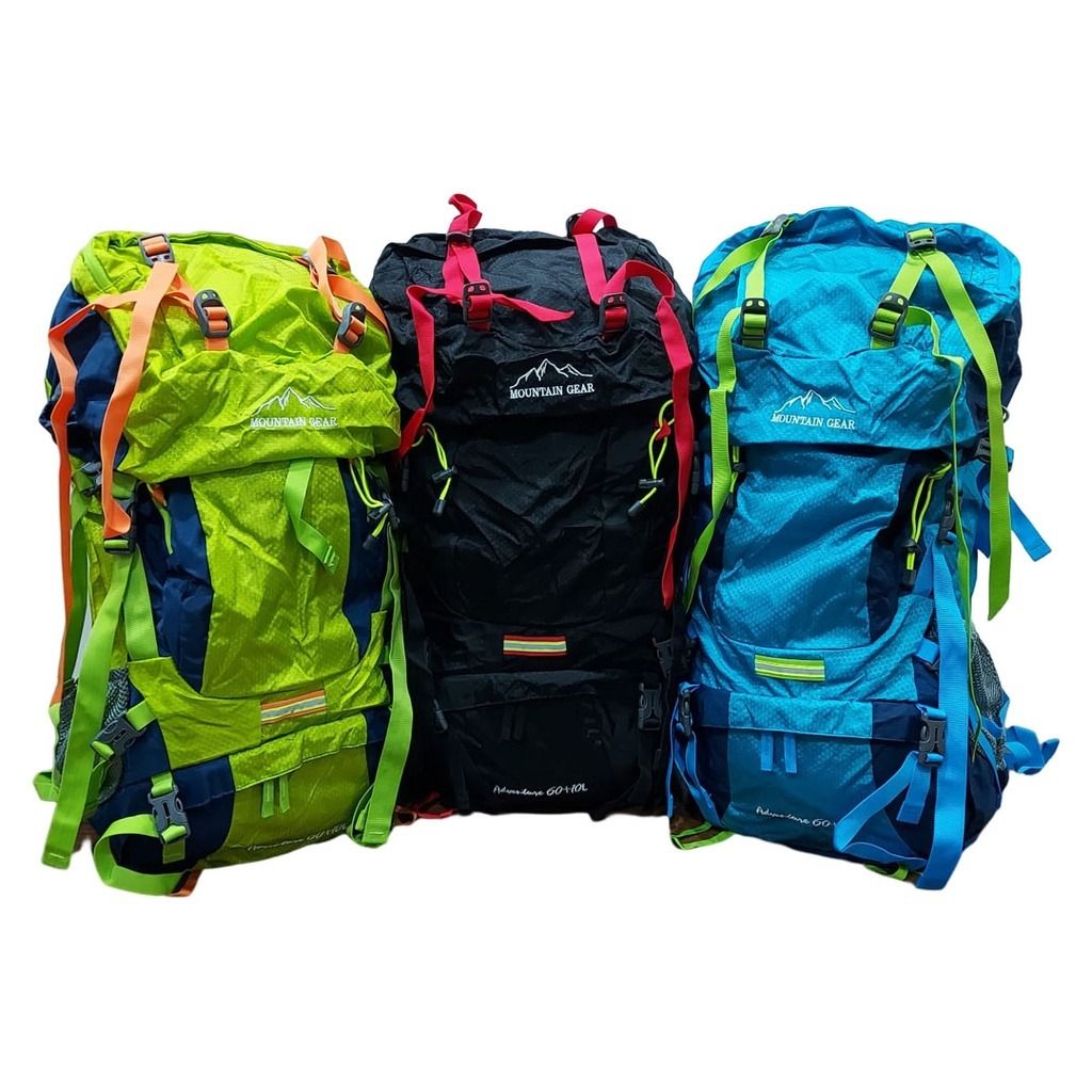 MOUNTAIN GEAR 70L Adventure Style Outdoor Camping Backpack Men s