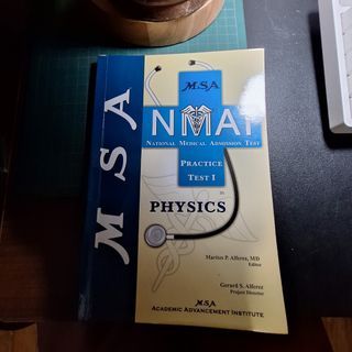 MSA - NMAT - Practice Test 1 - Physics