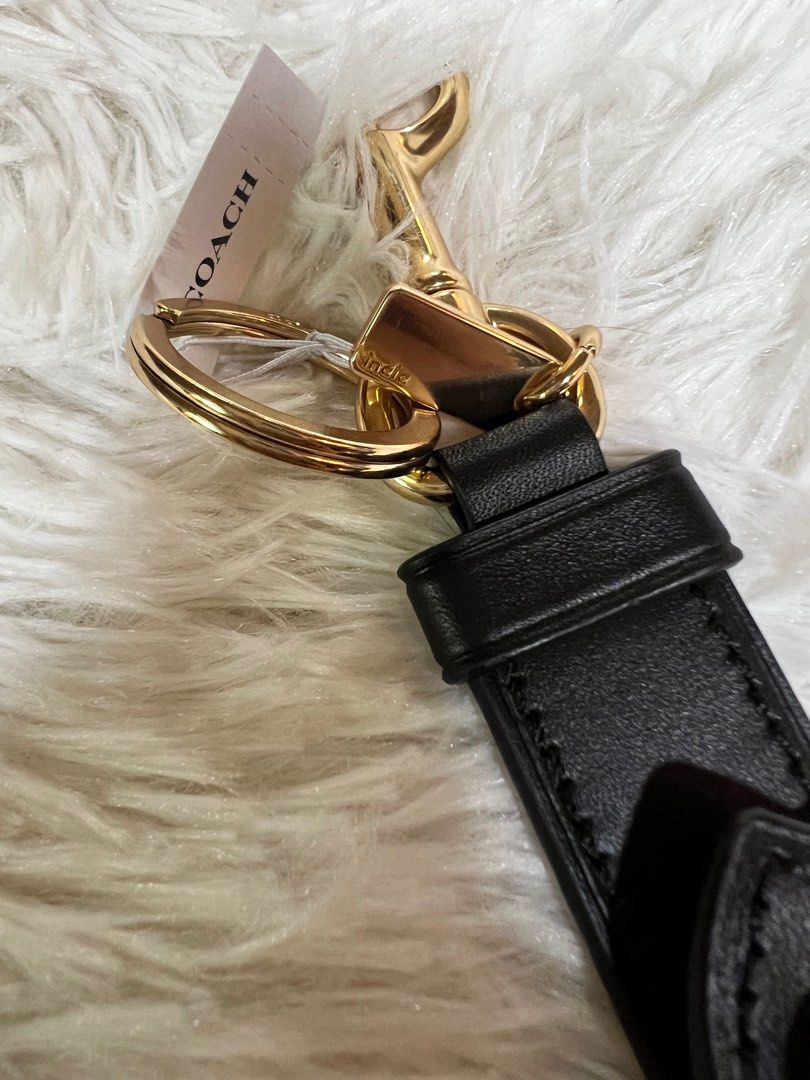 Coach keychain leather new arrivals