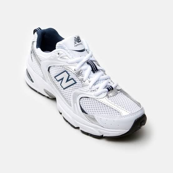 New Balance 530 White Silver Navy, Women's Fashion, Footwear, Sneakers ...