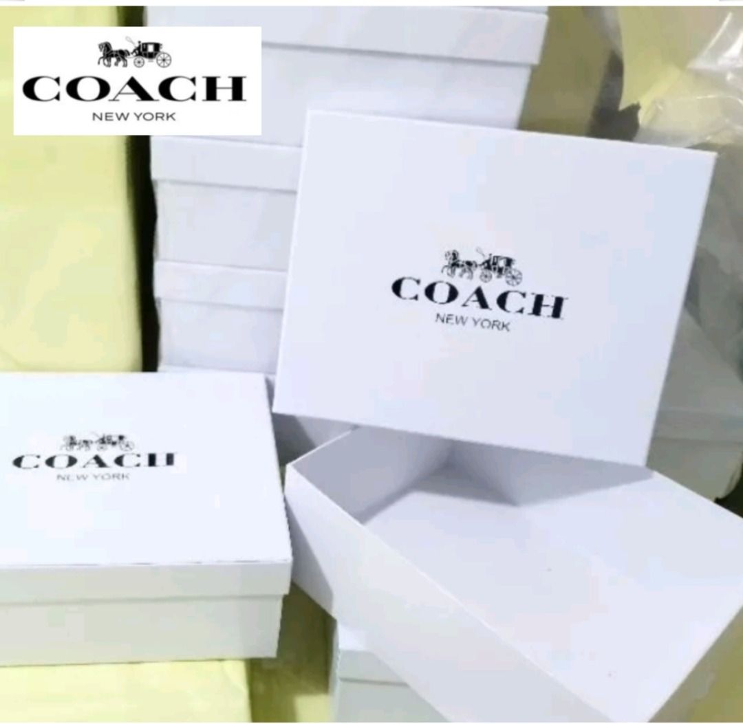 New Coach Original Additional White Gift Box For Bag Wrapping
