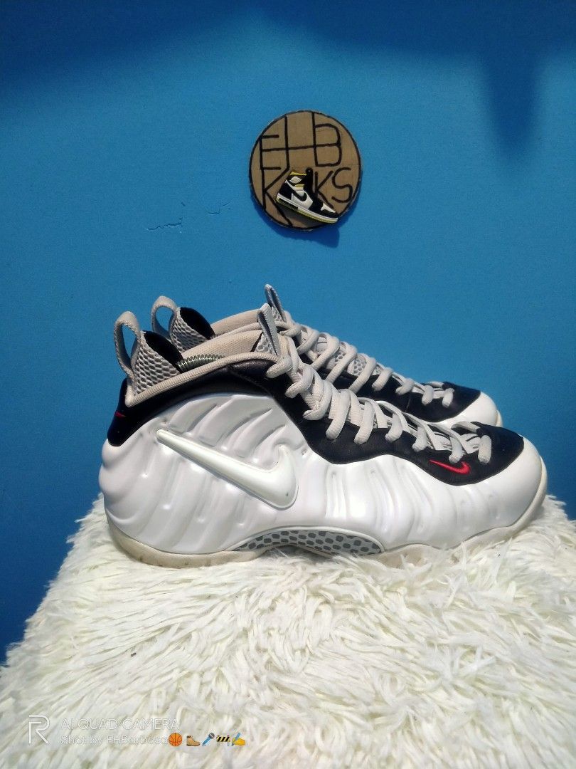 Nike Air Foamposite Pro Chrome White, Men's Fashion, Footwear, Sneakers on  Carousell