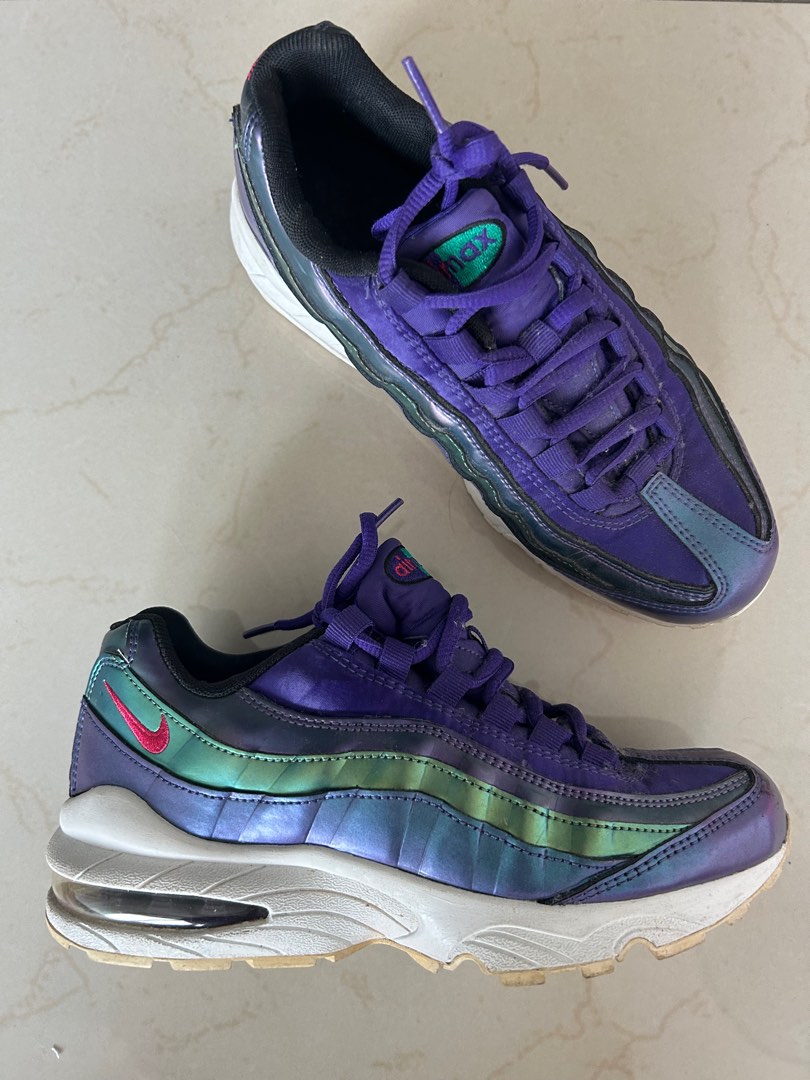 nike air max 95 se metallic purple Women s Fashion Footwear