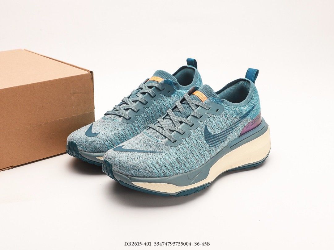 Nike Invincible Run 3 Noise Aqua Green Abyss Men's RUNNING Shoes US 5.5 ...