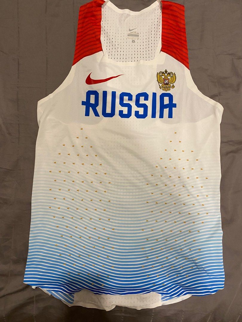 Nike Pro Elite Russia 2016 Singlet, Men's Fashion, Activewear on