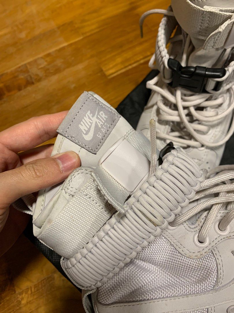 Nike air force 1 2025 sf mid sc silver