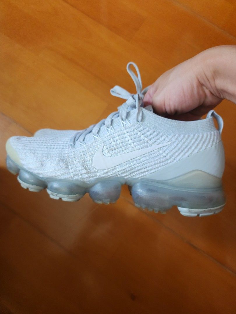 nike vapormax flyknit running shoes men us.9 27cm, 男裝, 鞋, 波鞋