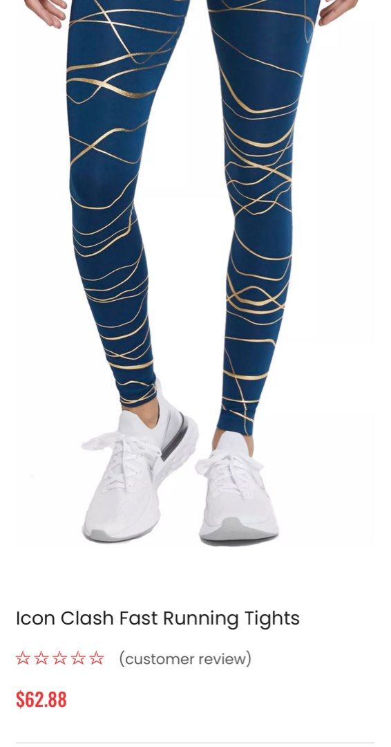 Nike Fast Icon Clash Women's Mid-Rise Running Leggings