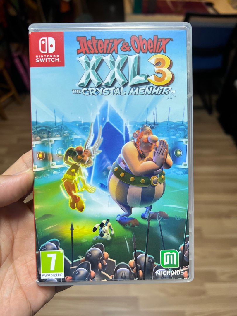 Nintendo Switch game: Asterix & Obelix XXL3 The crystal menhir, Video  Gaming, Video Games, Nintendo on Carousell