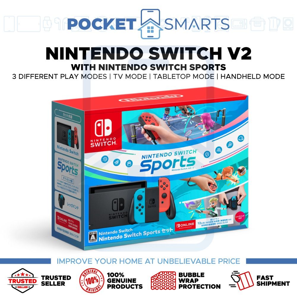Nintendo switch v2 hot sale bluetooth