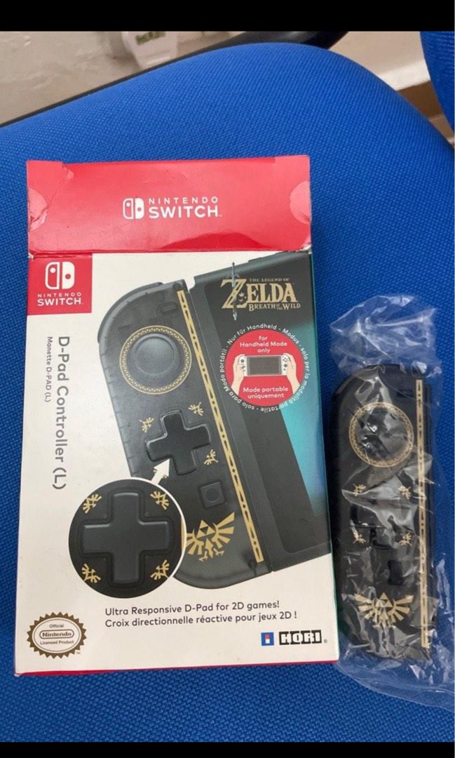 The Legend of Zelda Breath of the Wild Nintendo Switch D-Pad Left  Controller 