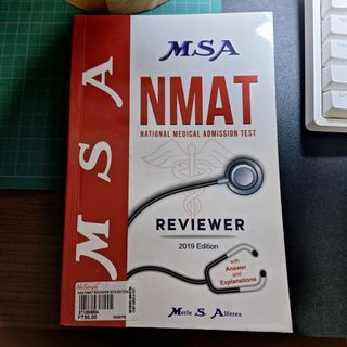 MSA - NMAT Reviewer - 2019 Edition