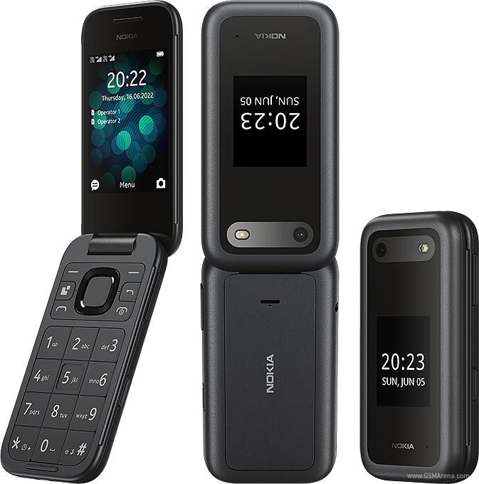 Nokia 2660 Flip 4G Volte keypad Phone with Dual SIM Dual Screen