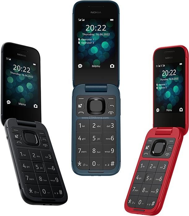 Nokia 2660 Flip 4G Volte keypad Phone with Dual SIM Dual Screen