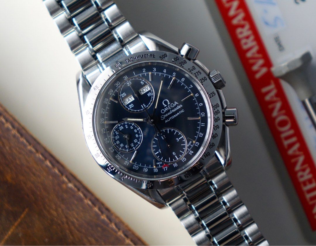 Omega speedmaster triple date 3521.80 Maison Fondee 1848