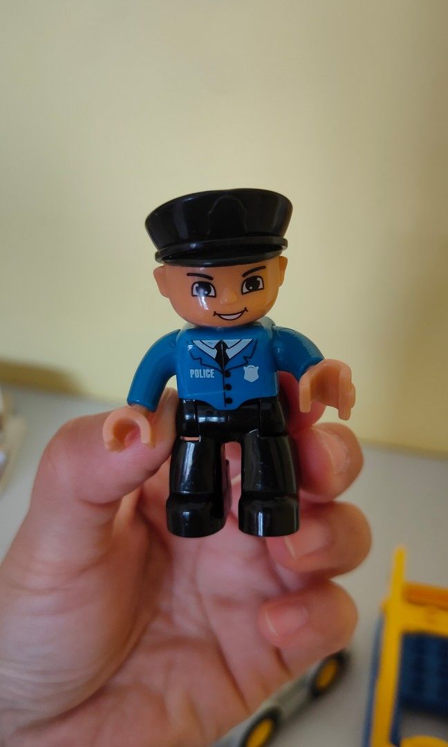 Duplo policeman on sale