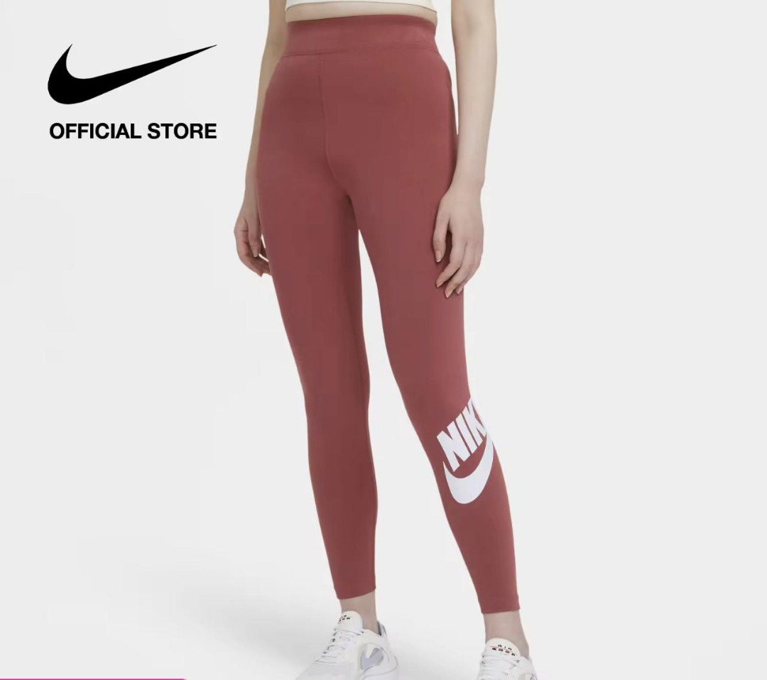 Original Nike Women s Sportswear Essential High Waisted Logo