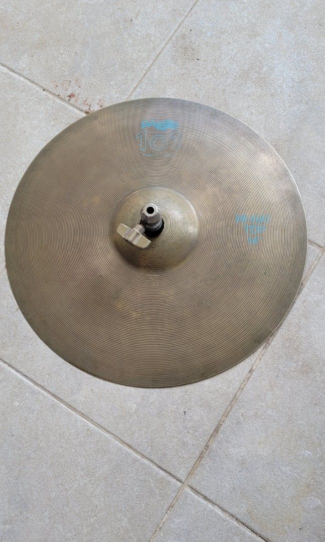 Paiste 101 Hit Hat Top & HiHat Bottom 14", Hobbies & Toys, Music