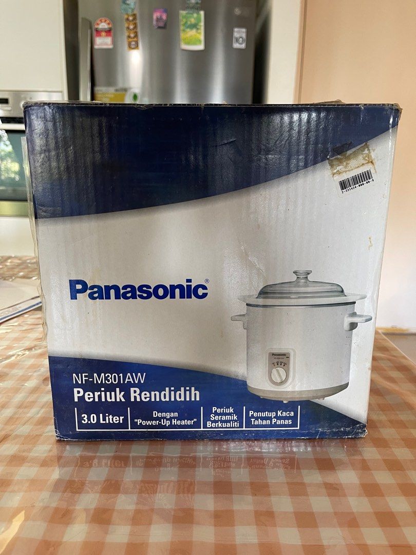 Panasonic NFM301AW slow cooker, TV & Home Appliances, Kitchen