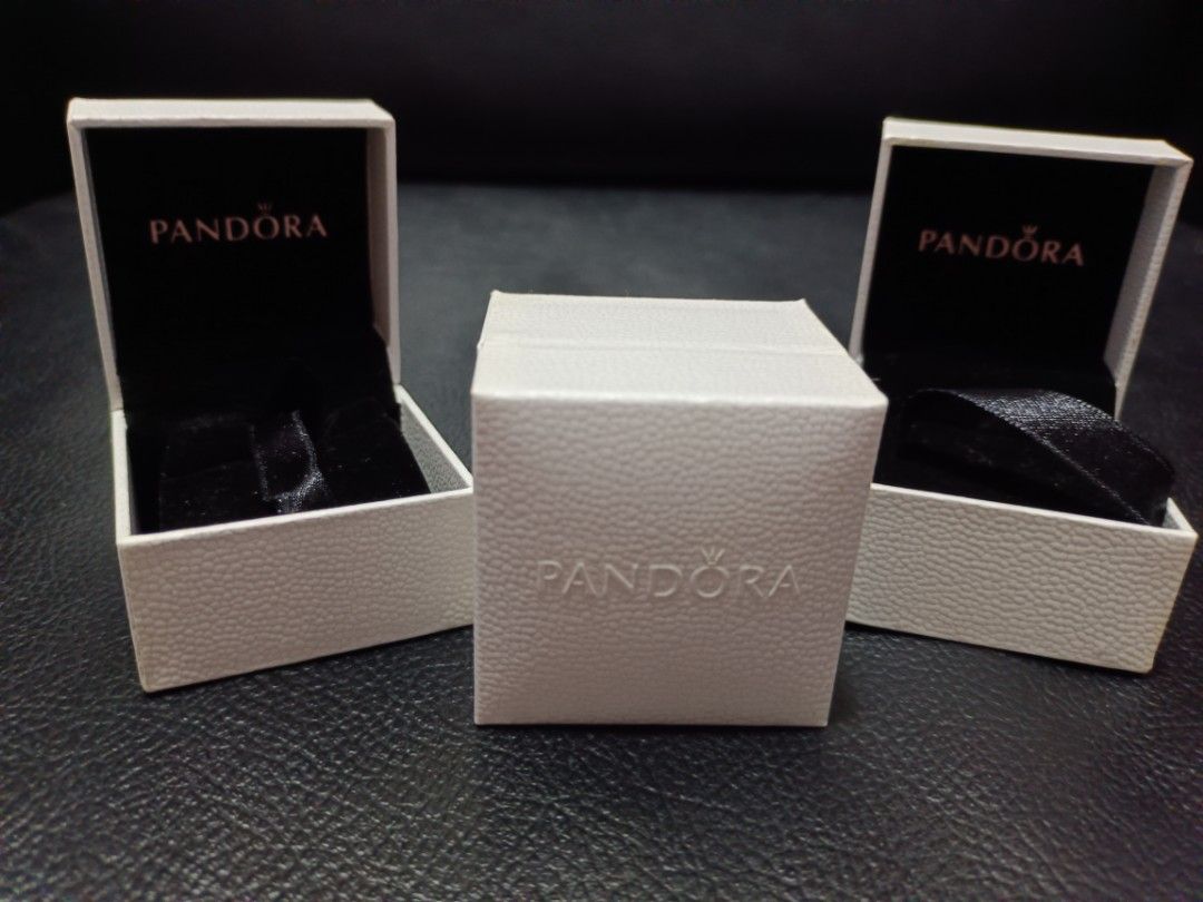 Pandora charm box hotsell and bag