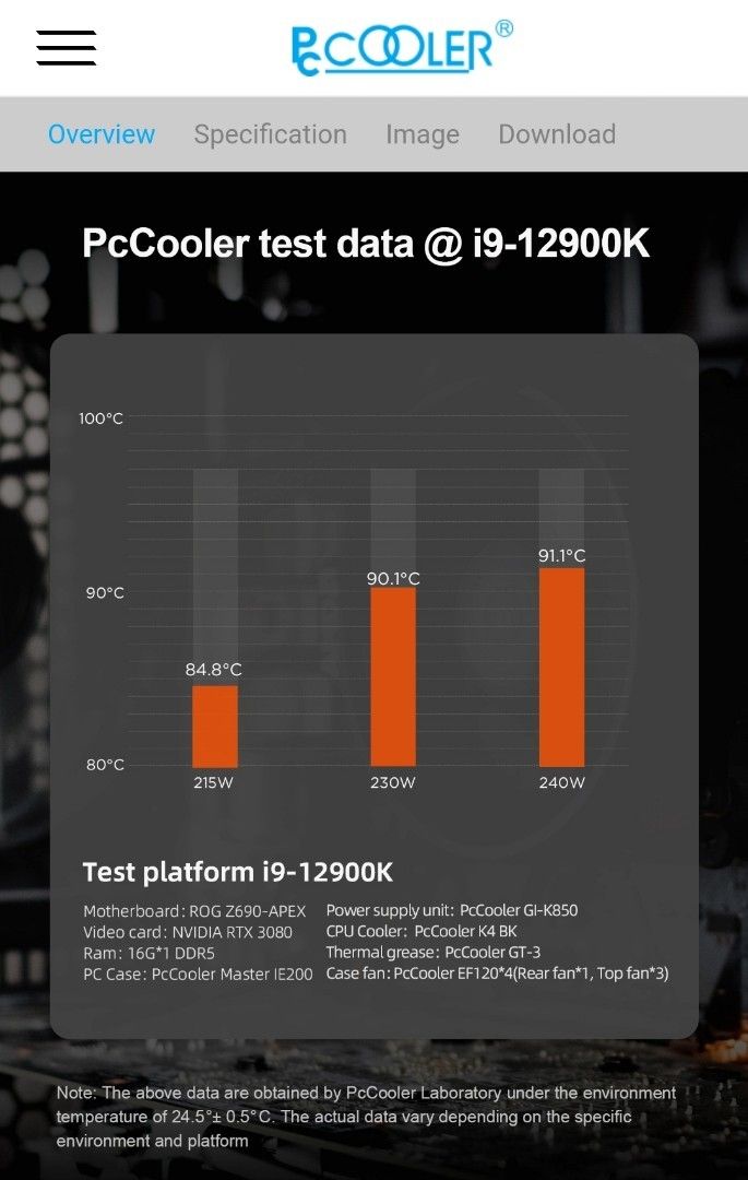 PCCooler K4 BK CPU Cooler - Black Version, Computers & Tech, Parts ...