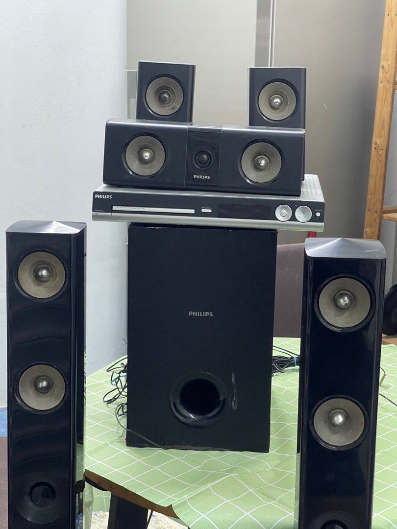 PHILIPS 5.1 HOME THEATER TOWER Speaker