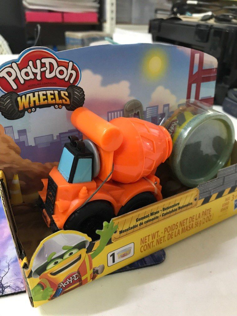 Playdoh Concrete Mixer Cement Mixer Toy