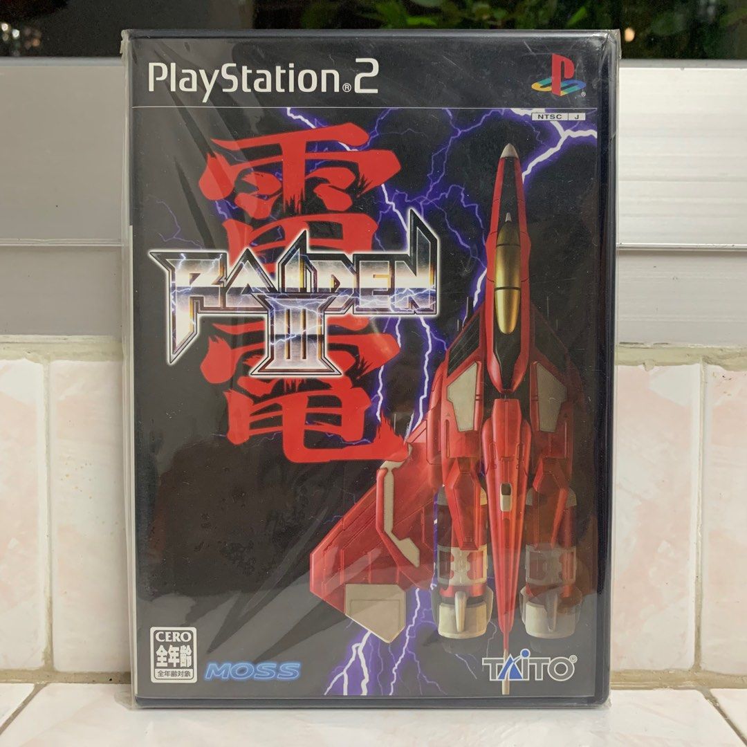 PlayStation 2/ PS2 Taito/ MOSS RAIDEN III(雷電3), 電子遊戲, 電子遊戲, PlayStation  Carousell