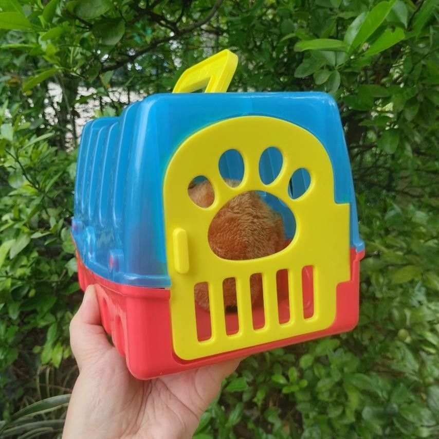 Plush Dog Carrying Case Dog Outings Carrier on Carousell