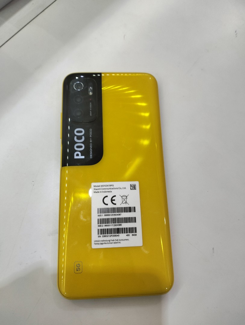 Poco M3 Pro 5g Yellow 664 Telepon Seluler And Tablet Ponsel Android Lainnya Di Carousell 4845
