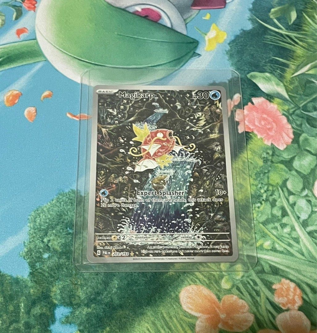 Pokemon TCG Paldea Evolved Magikarp, Hobbies & Toys, Toys & Games on