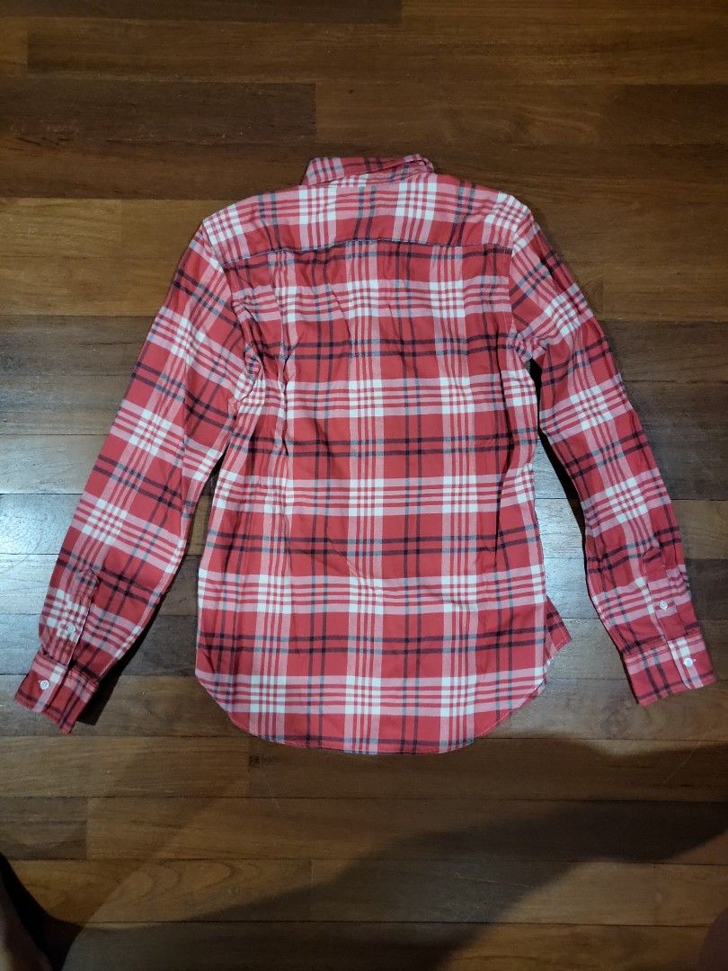 Polo Ralph Lauren Red checkered button down shirt Women s Fashion