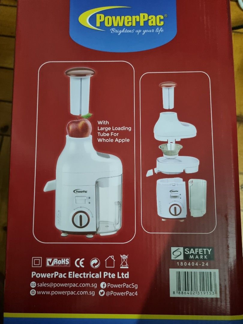 Powerpac Juice Extractor, TV & Home Appliances, Kitchen Appliances