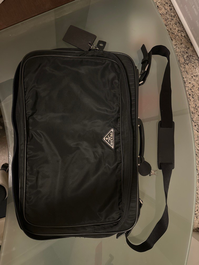 Prada garment bag on sale