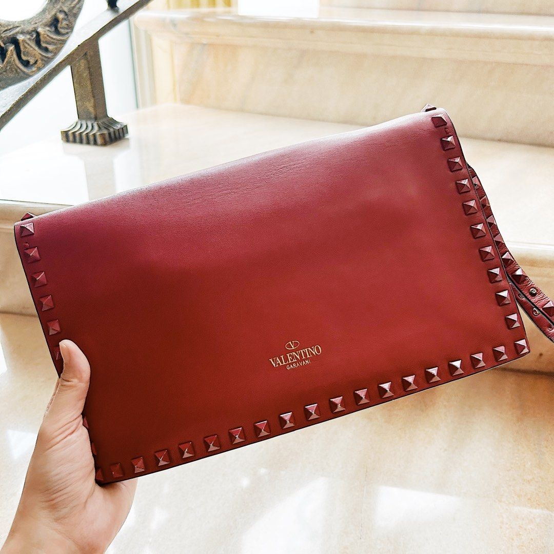 Valentino mirrored 2025 clutch