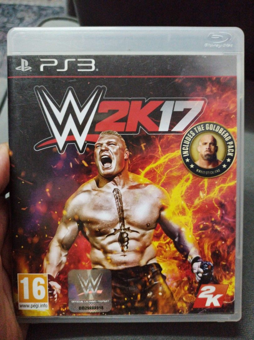 Ps3 Games - WWE 2K17, Video Gaming, Video Games, PlayStation on Carousell