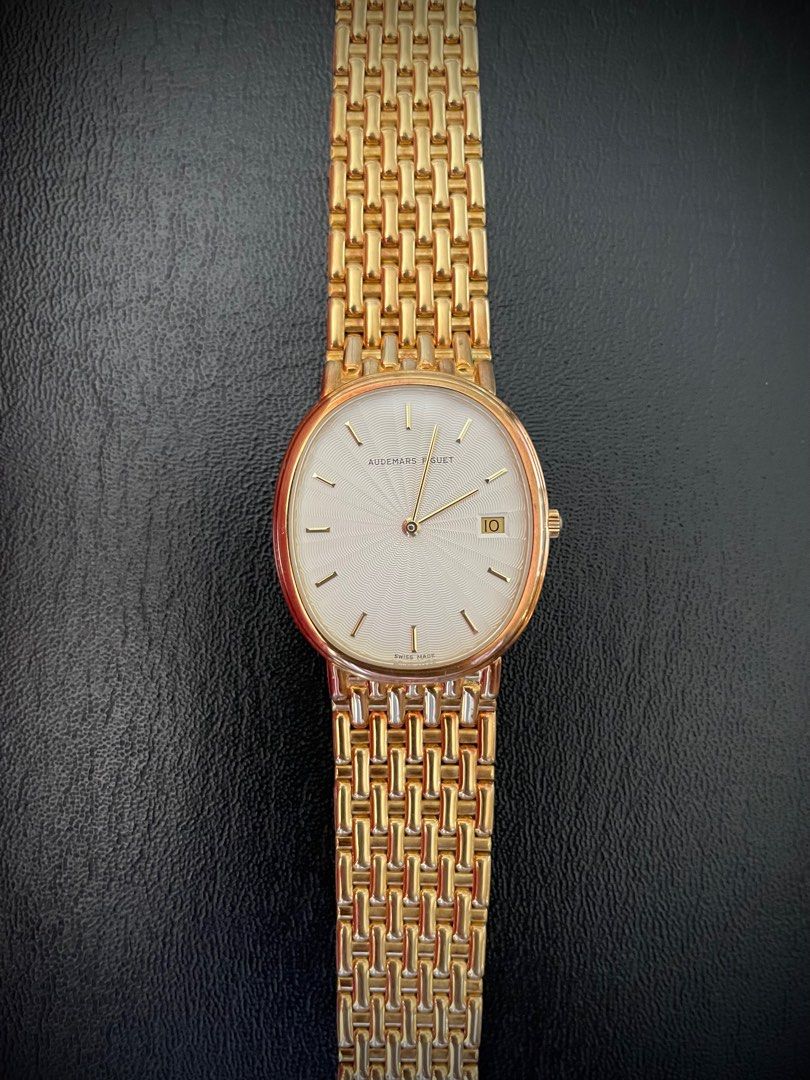 audemars piguet solid gold watch