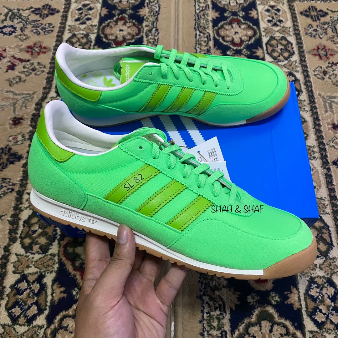 READY STOCK Adidas Originals SL 82 Green UK8.5 Men s