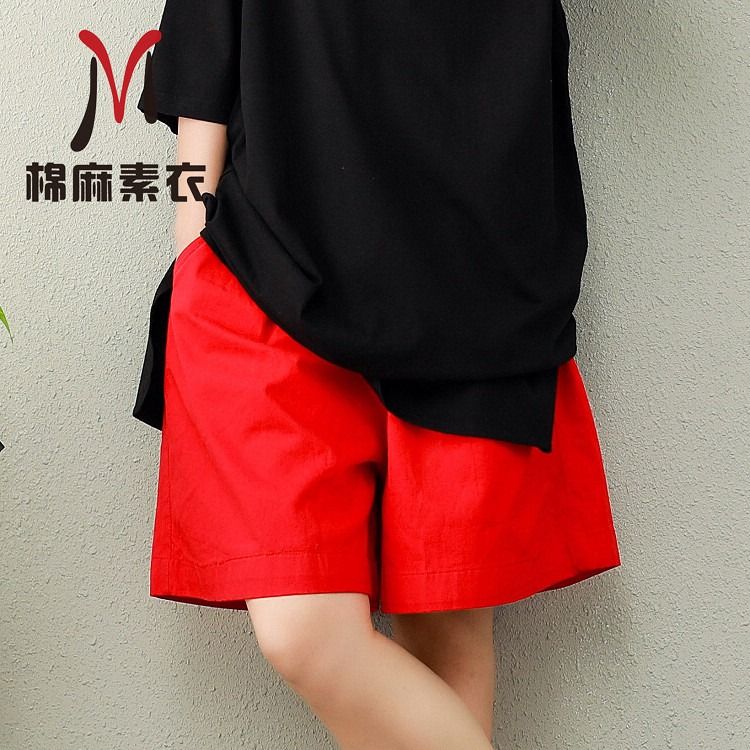Red women shorts new arrivals
