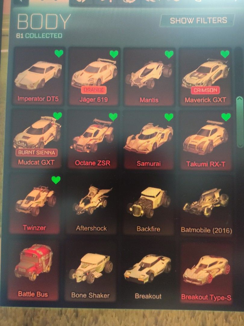 Selling Rocket league items for cash (Steam,Epic Games , PC), Video