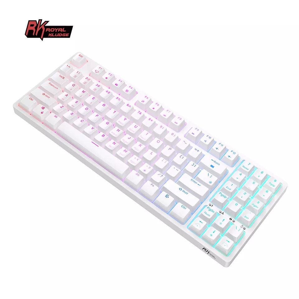 Royal Kludge RK RK92 RGB 92 Keys Tri-Mode BT 5.1, Wired and 2.4Ghz
