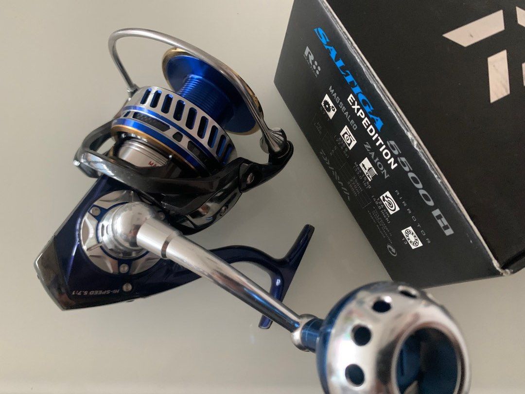 スプール SALTIGA 5500H EXPEDITION DAIWA Genuine] 14 SALTIGA EXPEDITION 5500H Spare Spool *Back