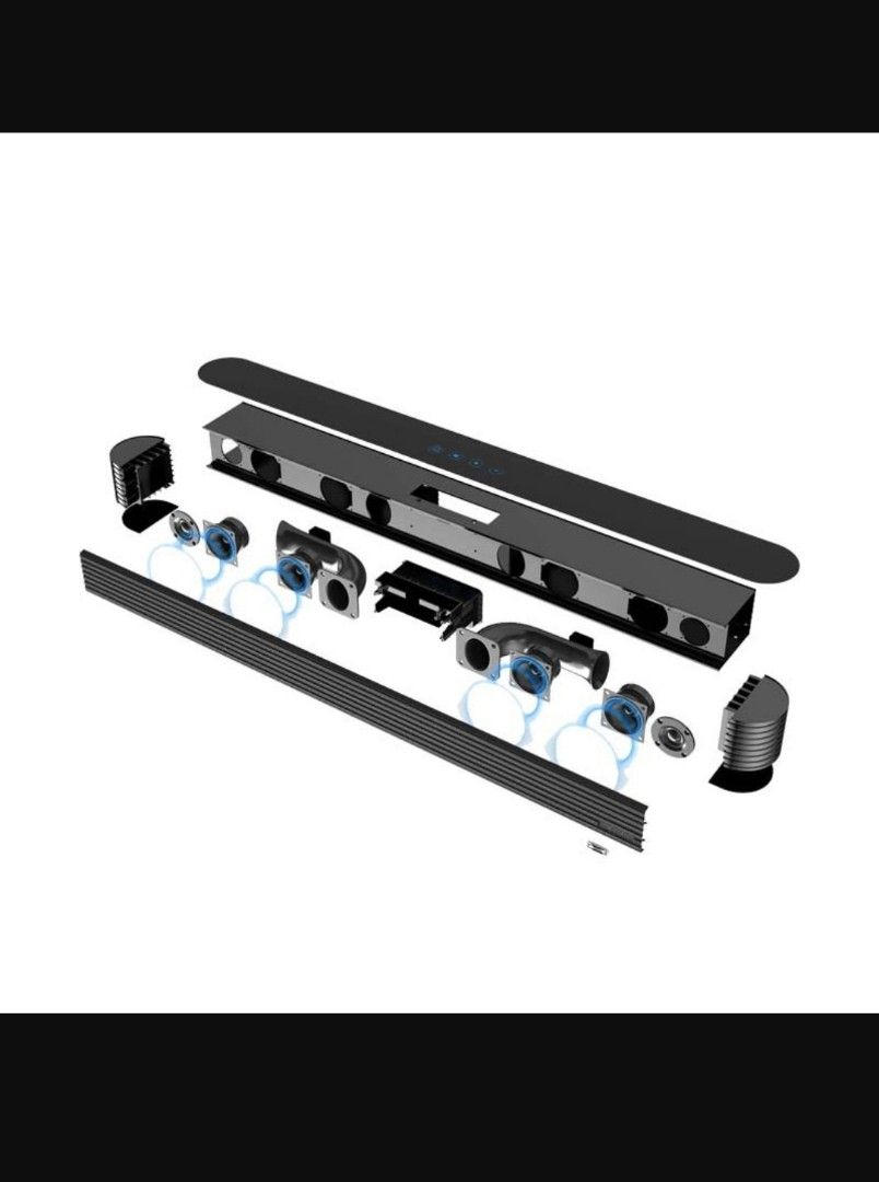 SG06 Soundbar With Subwoofer, 2.1 Channel, Bluetooth for TV, Karaoke